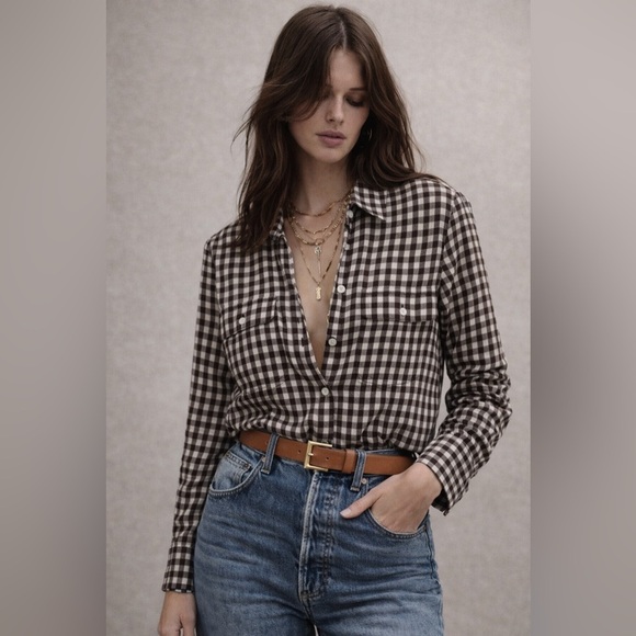 Lauren Ralph Lauren Tops - LRL NWT Gingham Button-Up Shirt